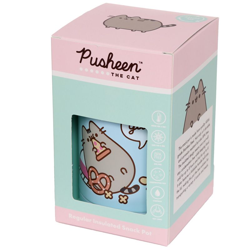 Hot & Cold Lunch Pot 500ml - Lotange - Pusheen - Kids Lunchboxes