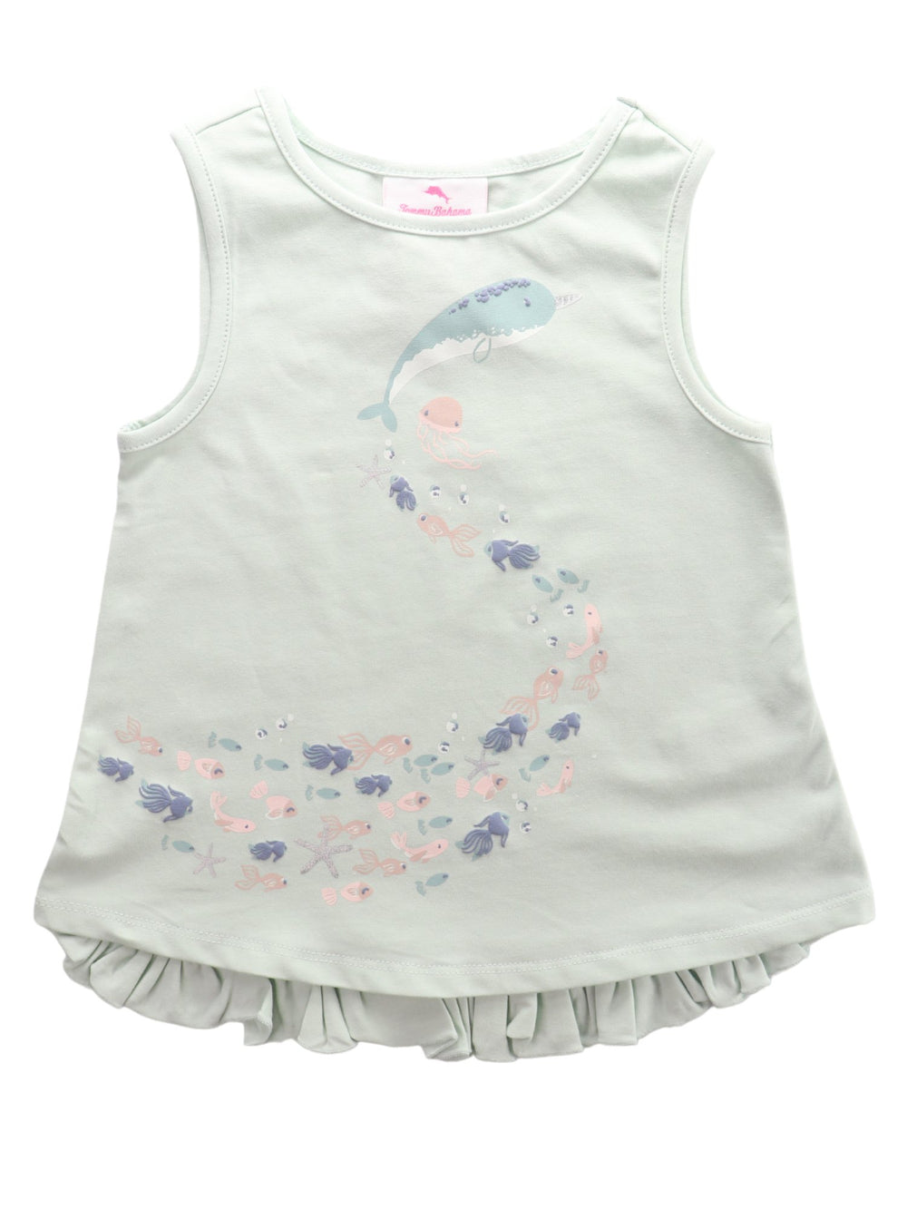 2 piece Sleeveless Fish Outfit Set - Lotange - Tommy Bahama - Baby Girls Outfits