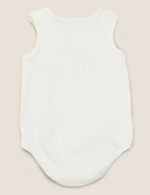 2pk Giggle Slogan Bodysuits - Lotange - Marks & Spencer - Baby Boys Outfits