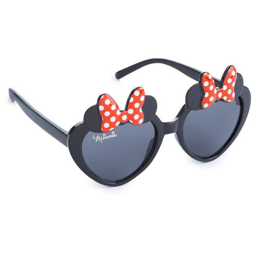 Black Minnie Mouse Heart Shaped Sunglasses - Lotange - Primark - Kids Sunglasses