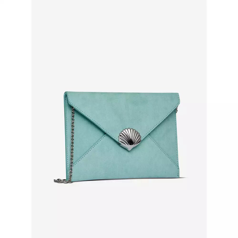 Blue Shell Clutch Bag - Lotange - Dorothy Perkins - Handbags & Purses