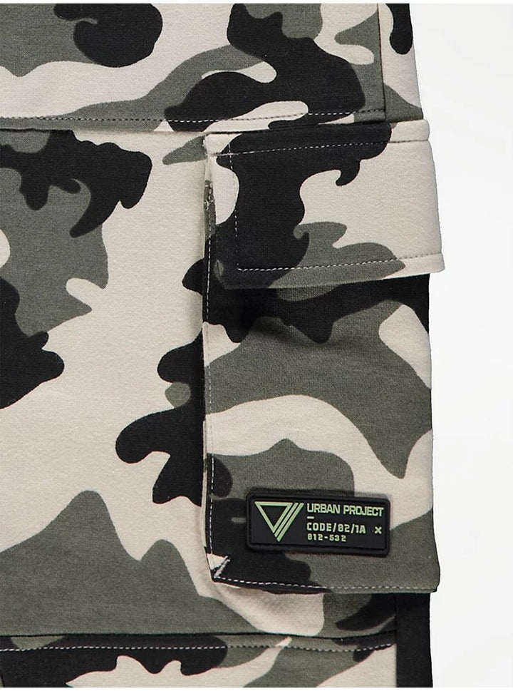 Camouflage Cargo Joggers - Lotange - George - Boys Joggers