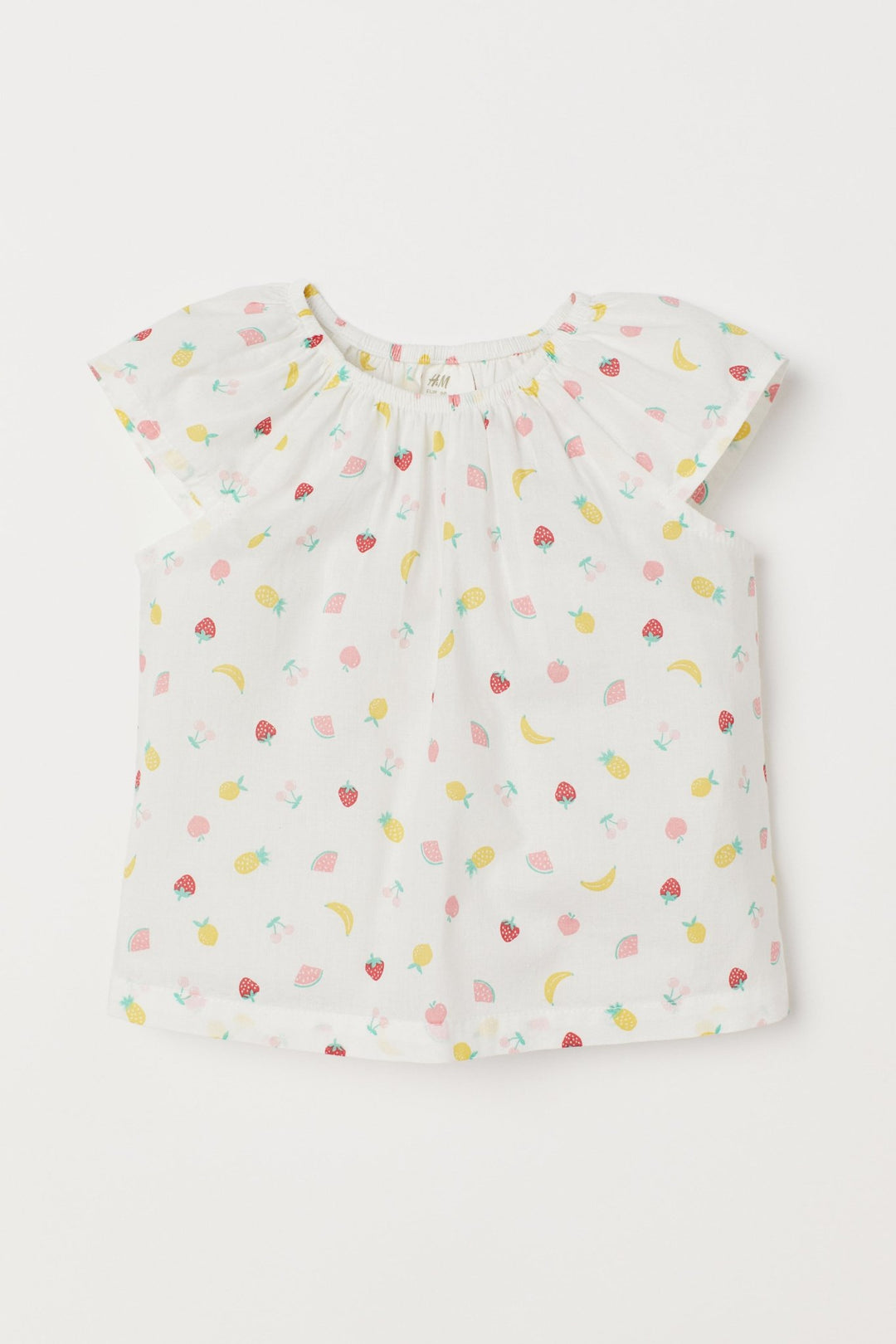 Cotton blouse - Lotange - H&M - Baby Girls Tops & T-Shirts