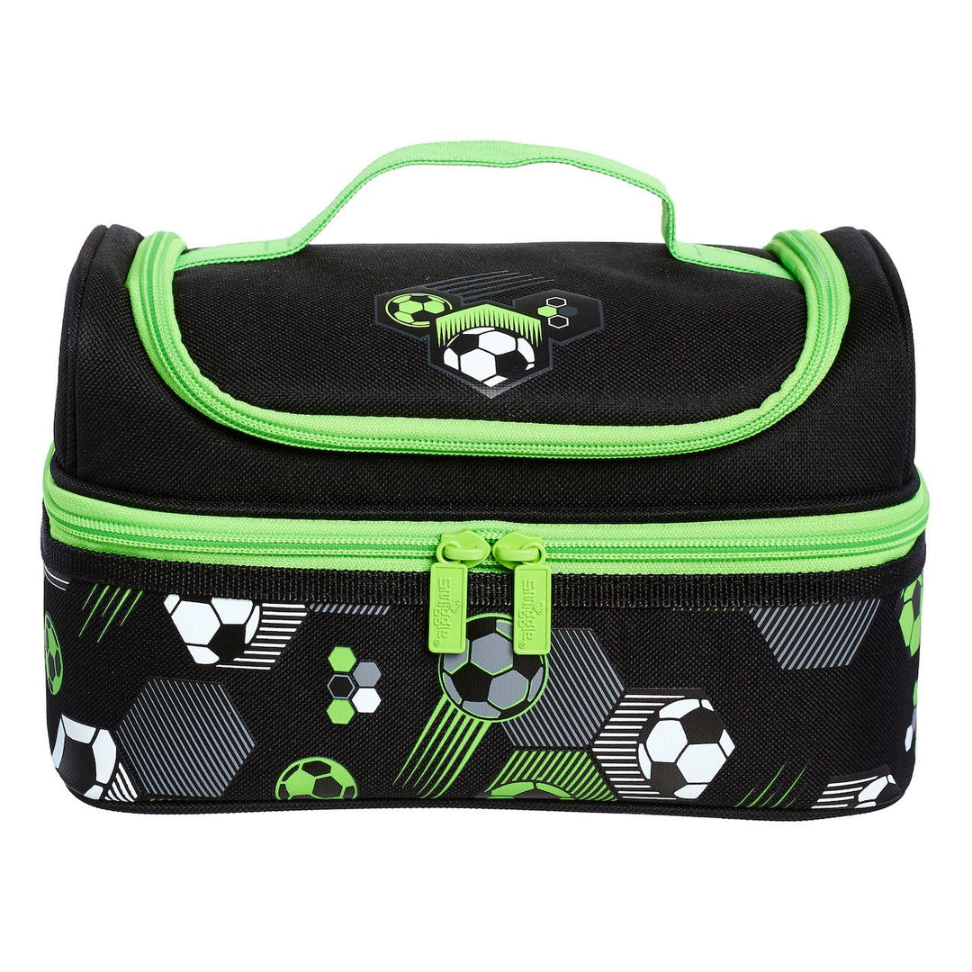 Double Decker Lunchbox Football - Lotange - Smiggle - Lunch Bags