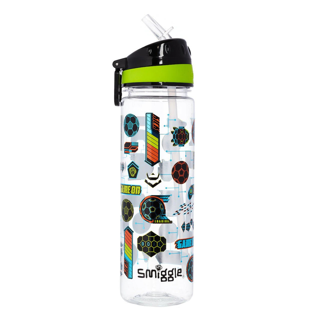 Far Away Drink Bottle BPA Free Black - Lotange - Smiggle - Kids Drink Bottles