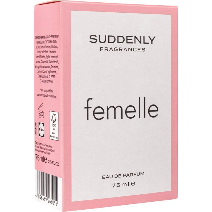 Femelle Eau De Parfum 75ml - Lotange - Suddenly - Women's Fragrance