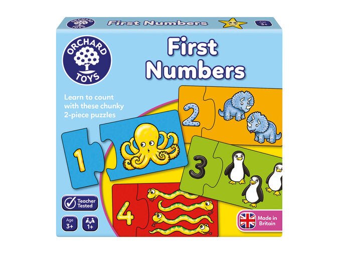 First Numbers - Lotange - Orchard Toys - Early Leaning Books & Activities