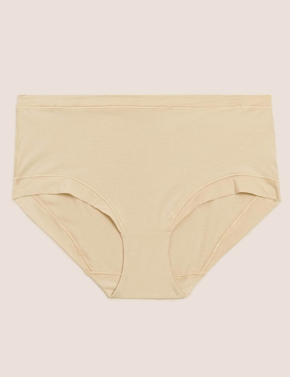 Flexifit Modal Full Briefs Almond - Lotange - Marks & Spencer - Womens Knickers