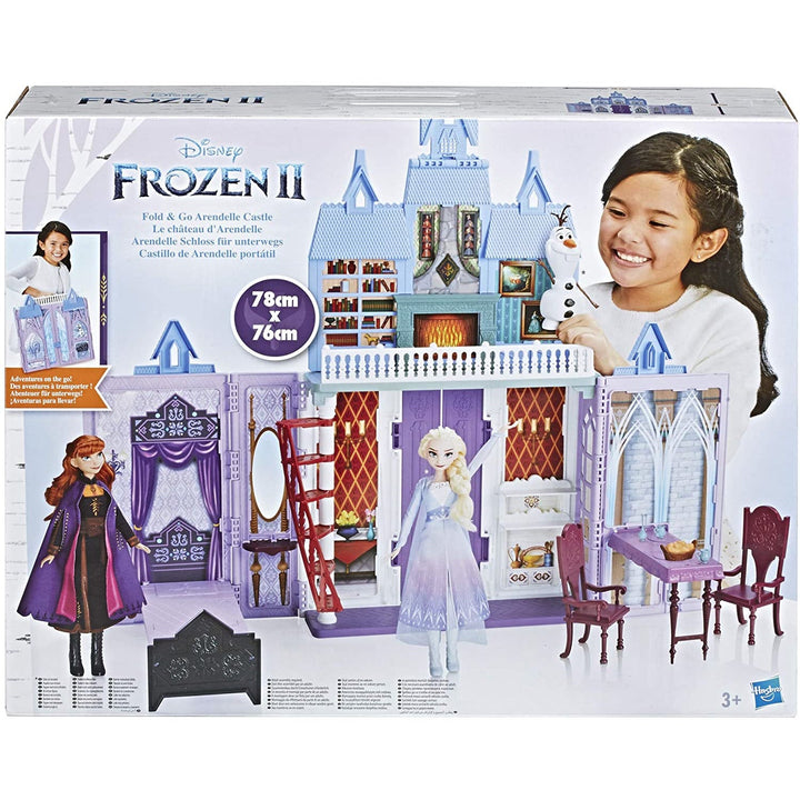 Frozen Fold and Go Arendelle Castle Playset - Lotange - Disney - Toys