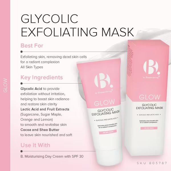 Glow Glycolic exfoliating mask - Lotange - Superdrug - Masks