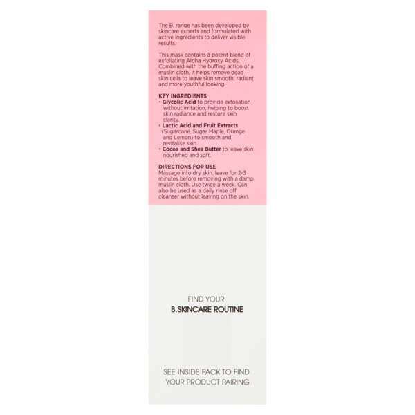 Glow Glycolic exfoliating mask - Lotange - Superdrug - Masks