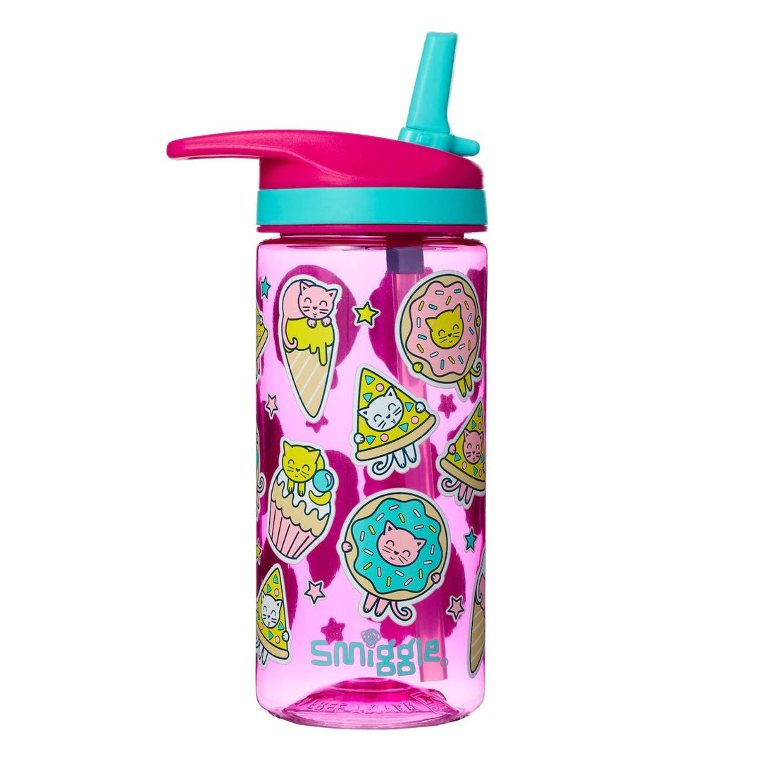 Go Junior Drink Bottle Pink - Lotange - Smiggle - Kids Drink Bottles