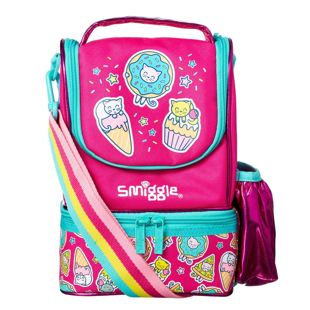 Go Junior Strap Lunchbox Pink - Lotange - Smiggle - Lunch Bags