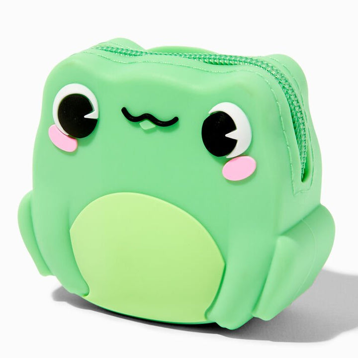 Green Frog Jelly Coin Purse - Lotange - Claire's -