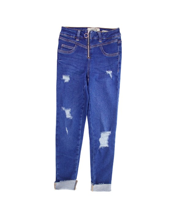 High Waisted Denim Jeans - Lotange - New Look - Girls Jeans