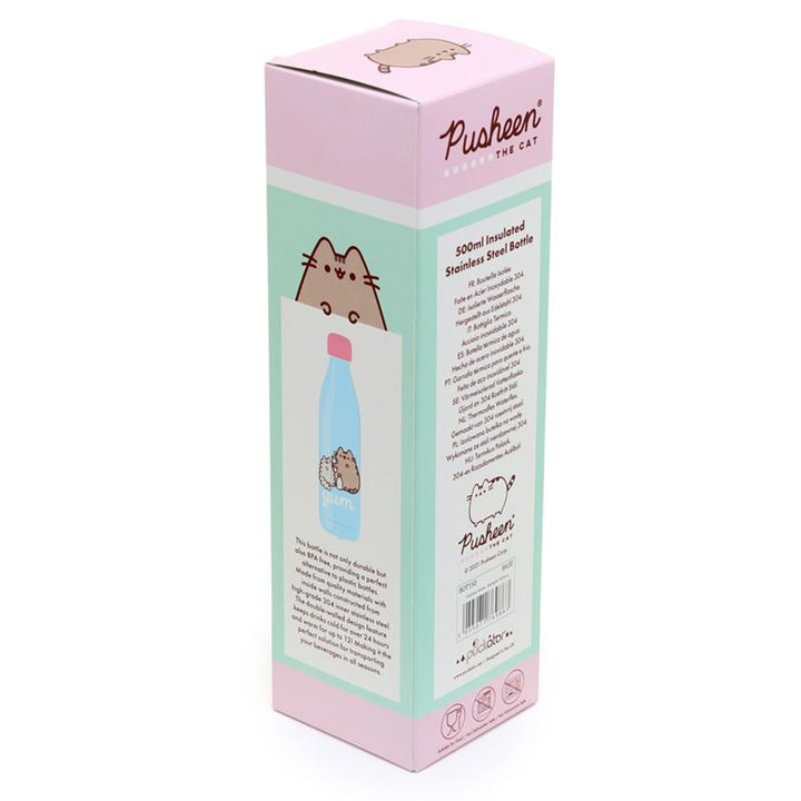 Hot & Cold Drinks Bottle 500ml - Lotange - Pusheen - Kids Drink Bottles