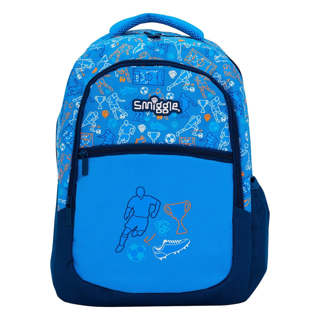 Jump School Backpack Blue - Lotange - Smiggle - Kids Backpacks