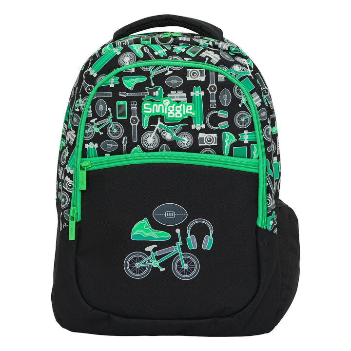 Jump School Backpack Green - Lotange - Smiggle - Kids Backpacks