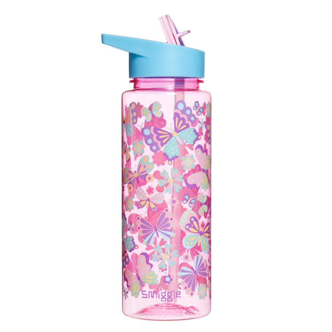 Jump Spout Drink Bottle Butterfly - Lotange - Smiggle - Kids Drink Bottles