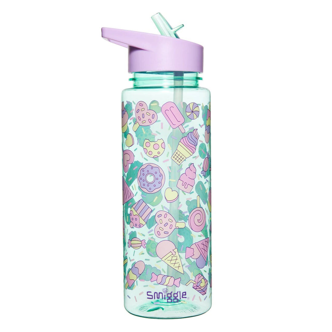 Jump Spout Drink Bottle Mint - Lotange - Smiggle - Kids Drink Bottles