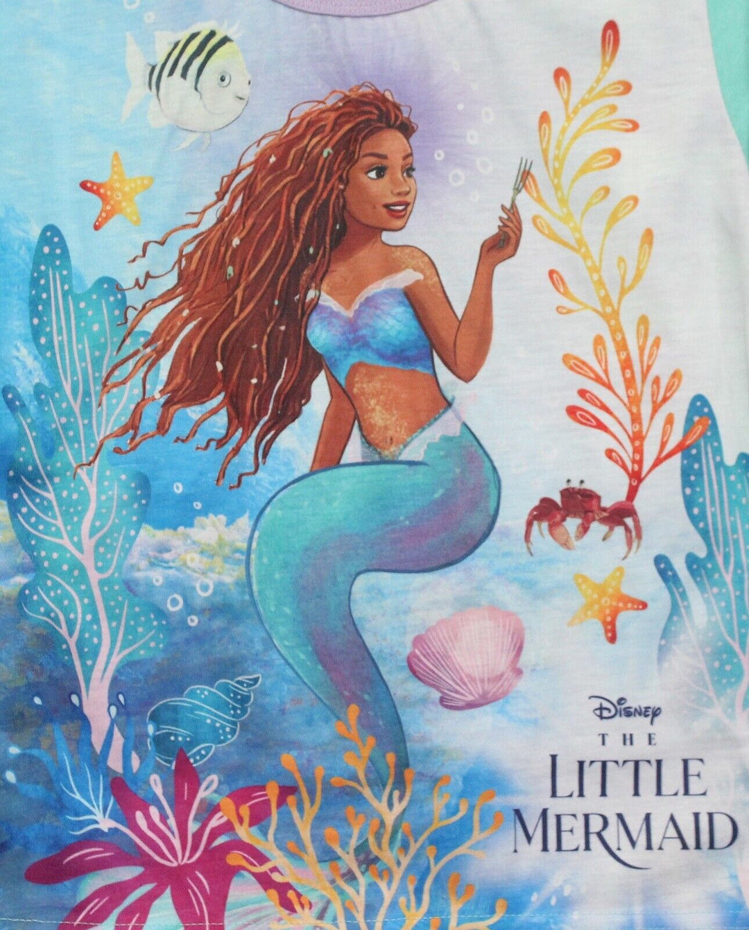 Little Mermaid Short Pyjamas Set - Lotange - Disney - Girls Pyjamas