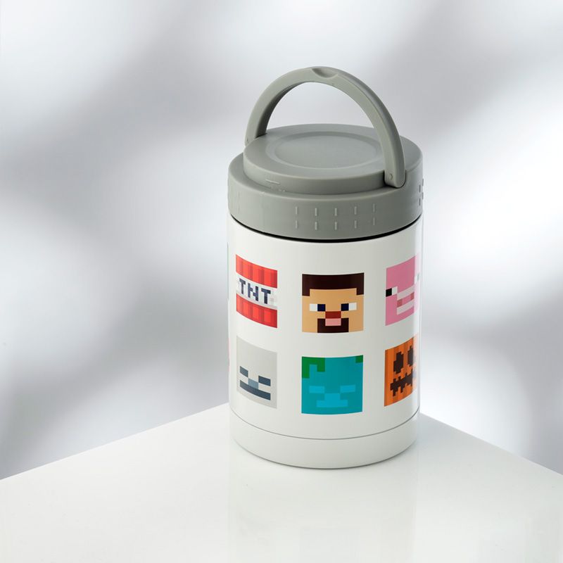 Minecraft Drinks Bottle With Digital Thermometer Hot & Cold 