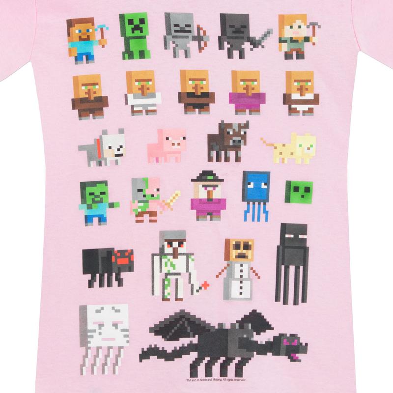 Minecraft T-shirt - Lotange - Minecraft - Girls Tops & T-Shirts