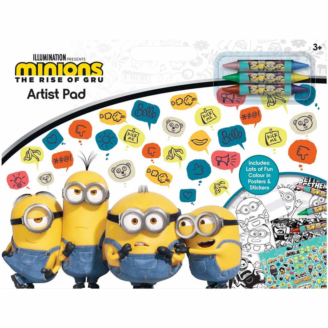 Minions Movie Artist Pad - Lotange - Minions - Early Leaning Books & Activities