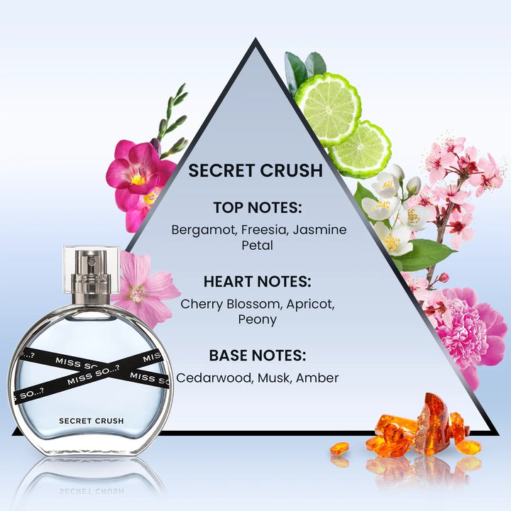 Miss So…? Secret Crush Eau Fraiche 50ml - Lotange - So...? - Women's Fragrance