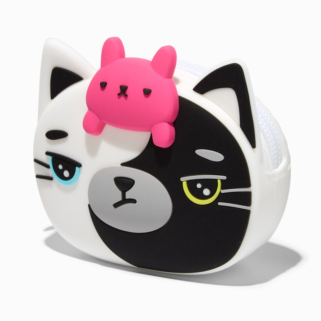 Moody Cat Jelly Coin Purse - Lotange - Claire's -