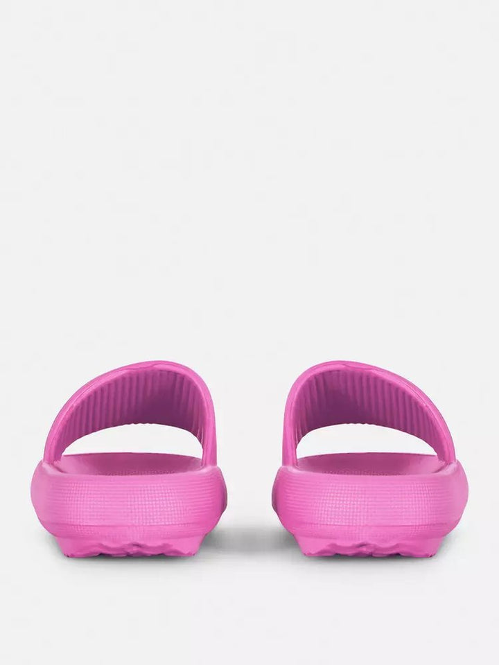 Moulded Slip-On Slides Pink - Lotange - Primark -