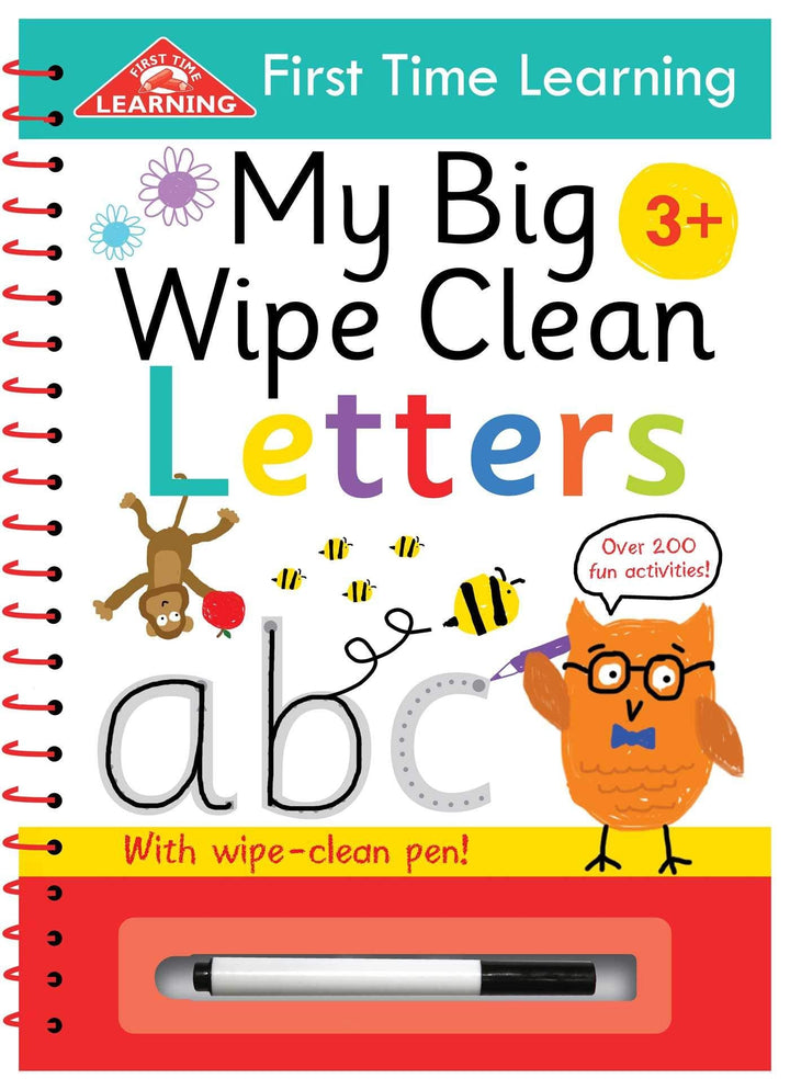 My Big Wipe Clean Letters - Lotange - Lotange - Early Leaning Books & Activities