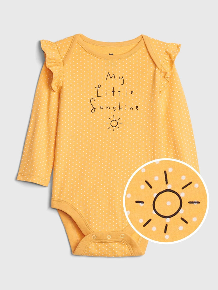 My Little Sunshine Bodysuit - Lotange - GAP - Baby Girls Bodysuits