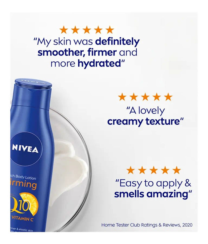 NIVEA Q10 + Vitamin C Firming Body Lotion for Dry Skin, 400ml - Lotange - Nivea - Body Moisturisers