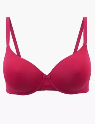 Padded Full Cup T-Shirt Bra - Lotange - Marks & Spencer - Womens Bras