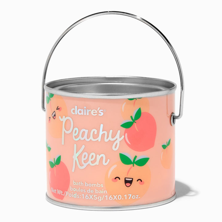 Peachy Keen Bath Bomb Set - 16 Pack - Lotange - Claire's - Bath Bombs