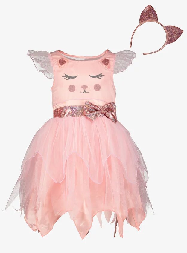 Pink Cat Fairy Costume - Lotange - Tu Clothing - Fancy Dress