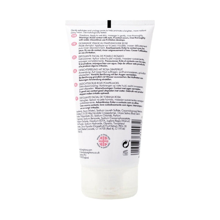 Pink Grapefruit Face Scrub 150ml - Lotange - Creightons - Exfoliators & Scrubs