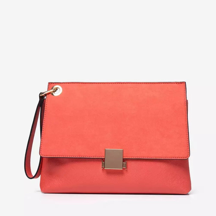 Pink Pushlock Wristlet - Lotange - Dorothy Perkins - Handbags