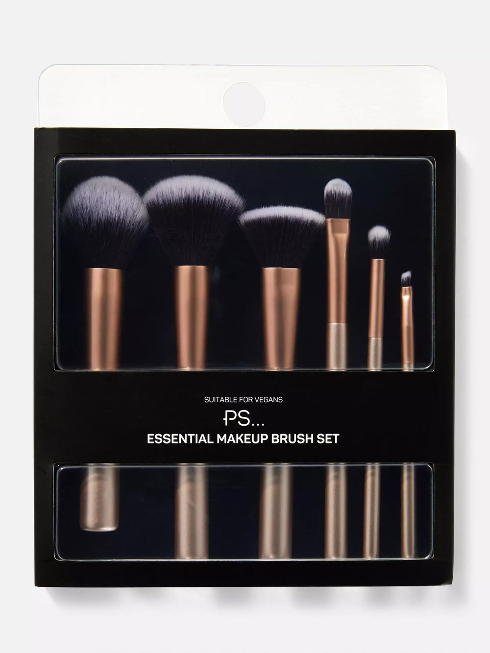 PS... Essential Makeup Brush Set - Lotange - Primark - Makeup Brushes