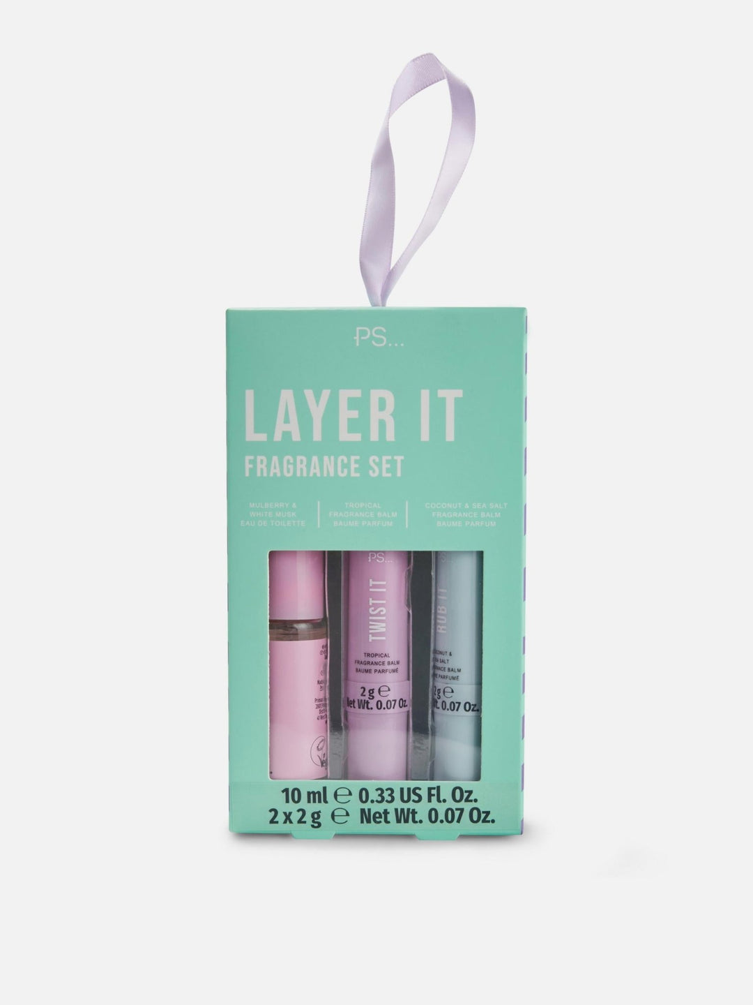 PS... Layer It Fragrance Set & Two Scented Balms - Lotange - Primark -