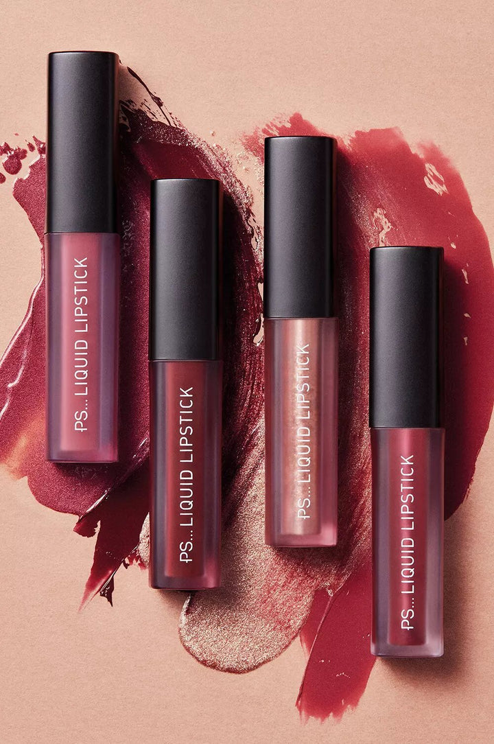 Ps The Red Edit Liquid Lipstick Mini Lip Kit 4 Pack - Lotange - Primark - Lips