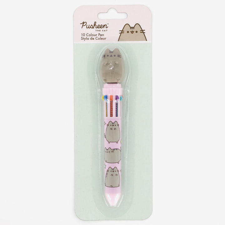 Pusheen® 10 Colour Pen – Pink - Lotange - Pusheen - Pens