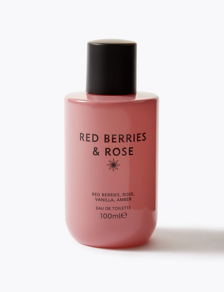 Red Berries & Rose Eau de Toilette 100ml - Lotange - M&S - Women's Fragrance