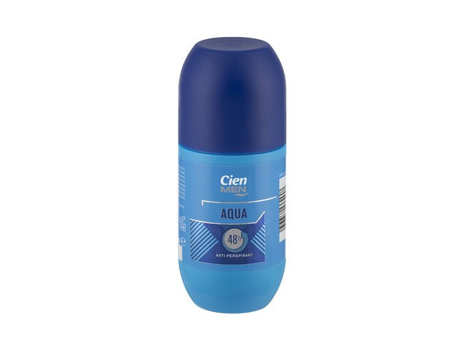 Roll On Deodorant Anti-Perspirant Aqua 50ml - Lotange - Cien - Men's Roll On & Deodorant