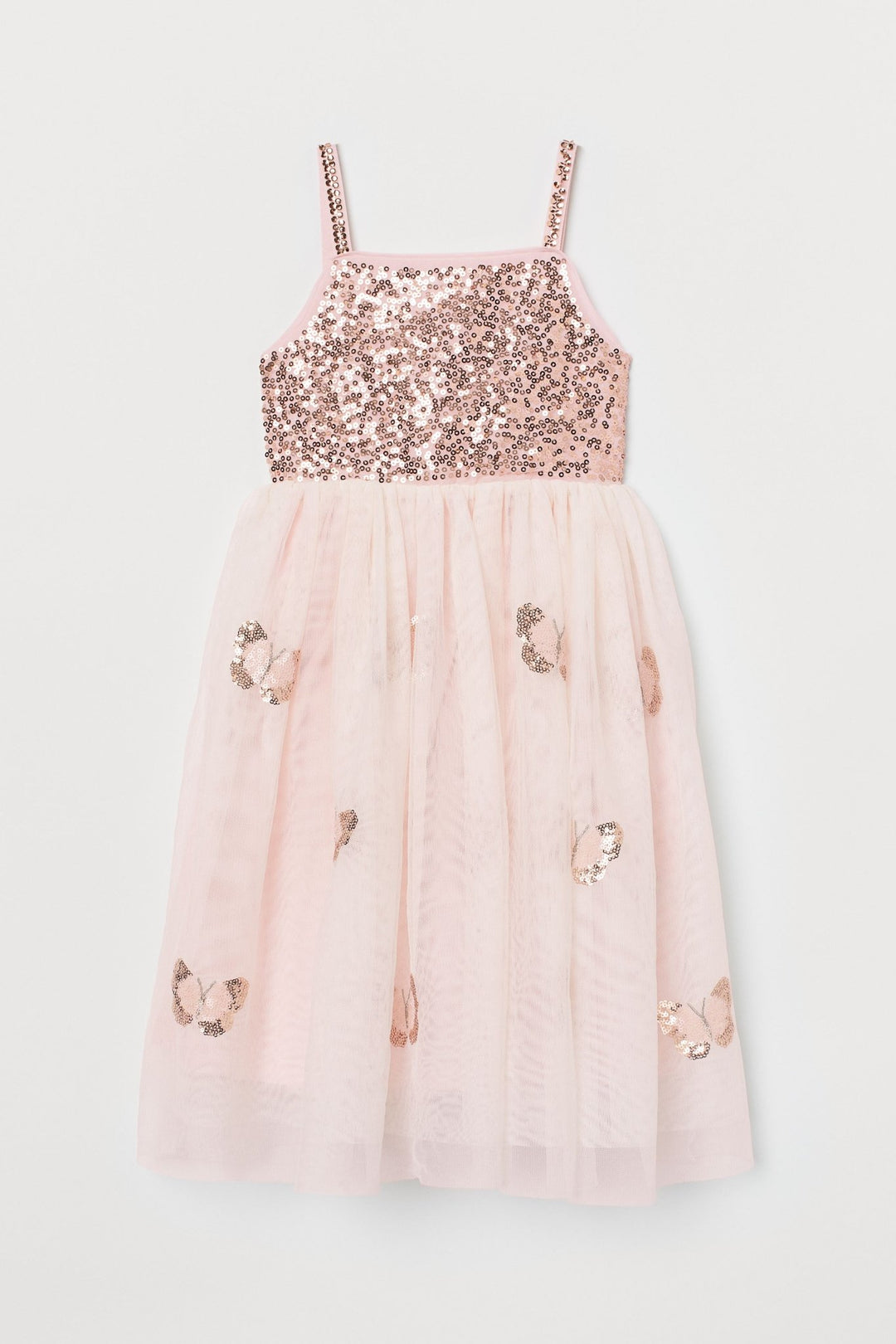 Sequined tulle dress - Lotange - H&M - Girls Dresses