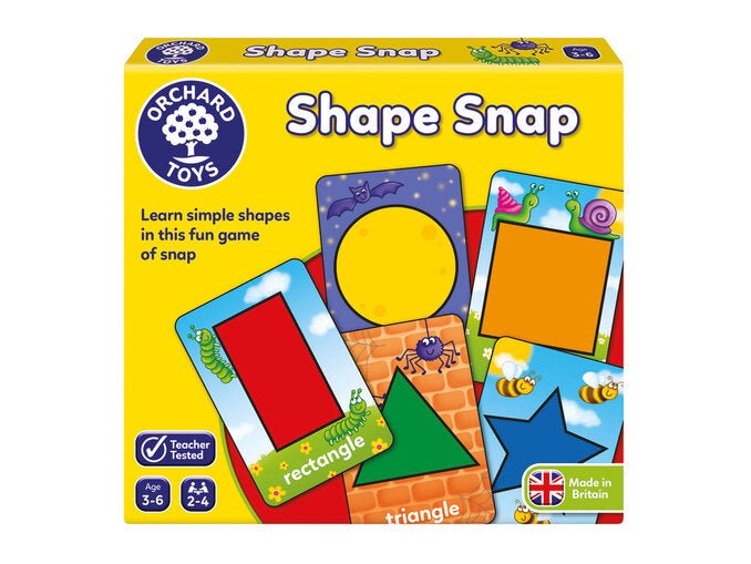 Shape Snap - Lotange - Orchard Toys - Early Leaning Books & Activities