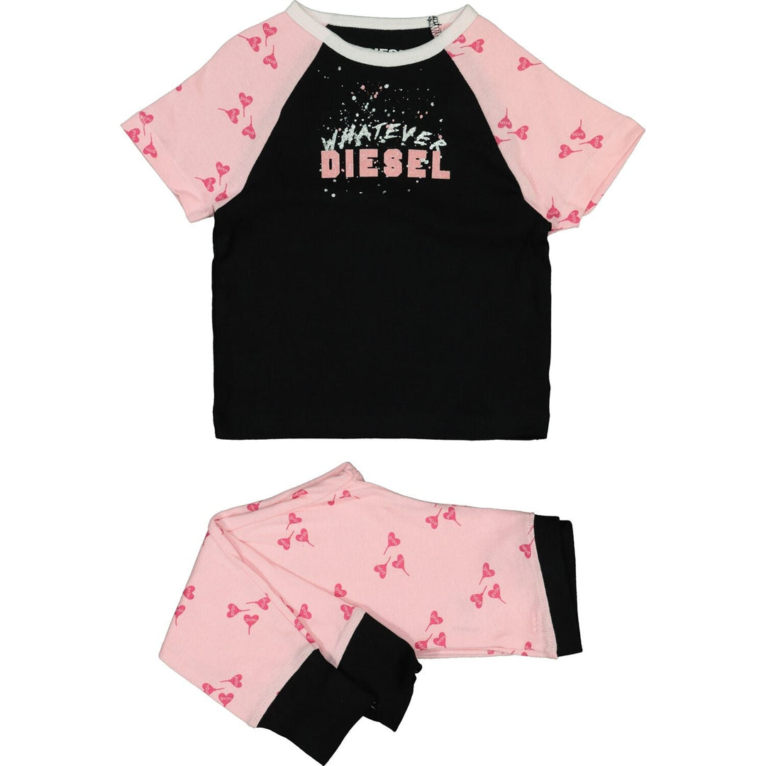 Short Sleeved Pyjamas Set - Lotange - Diesel - Girls Pyjamas