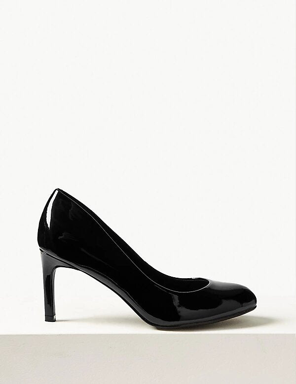 Stiletto Heel Court Shoes - Lotange - Marks & Spencer - Women's Shoes