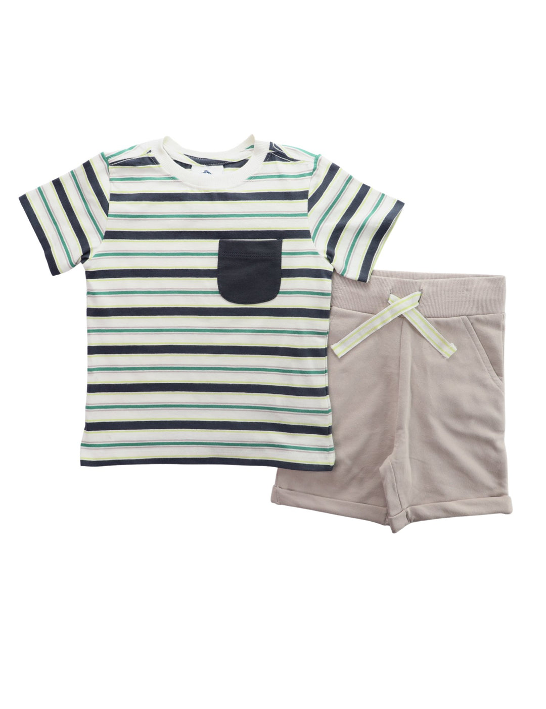 Striped Cotton Set - Lotange - Tommy Bahama - Boys Outfits